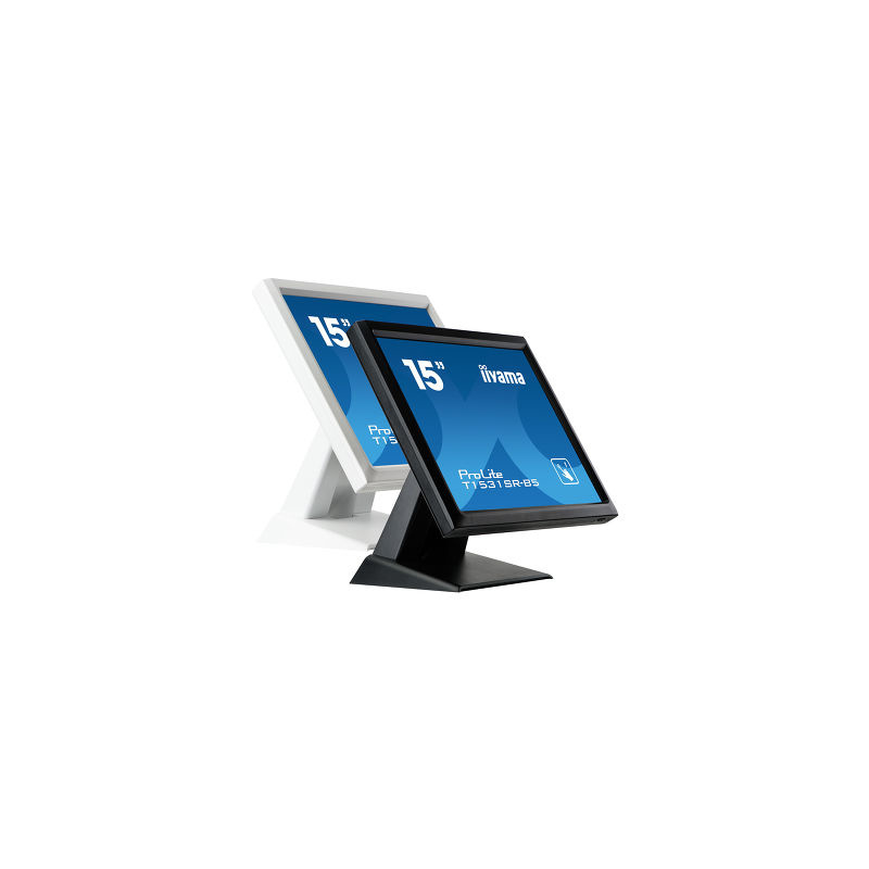 iiyama T1531SR-B5 Moniteur de caisse 38,1 cm (15") 1024 x 768 pixels XGA Écran tactile
