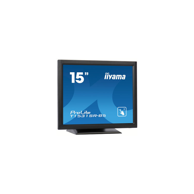iiyama T1531SR-B5 Moniteur de caisse 38,1 cm (15") 1024 x 768 pixels XGA Écran tactile