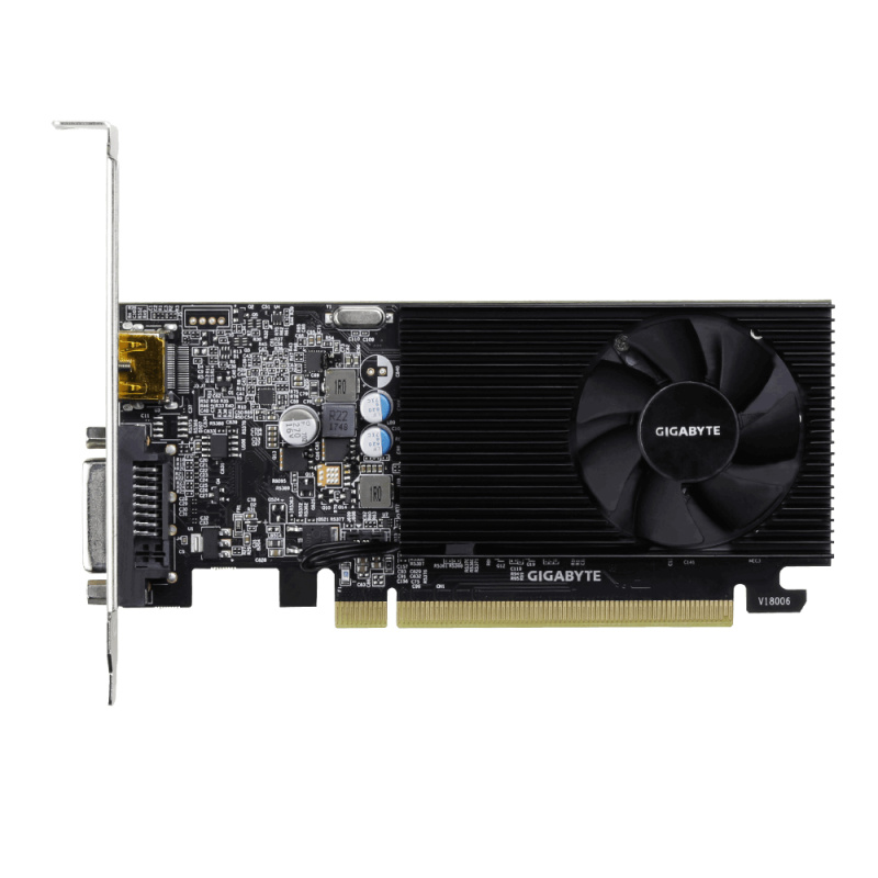 GIGABYTE GV-N1030D4-2GL carte graphique NVIDIA GeForce GT 1030 2 Go GDDR4