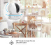 EZVIZ C6C FHD Dôme Caméra de sécurité IP Intérieure 1920 x 1080 pixels Au plafond/à poser