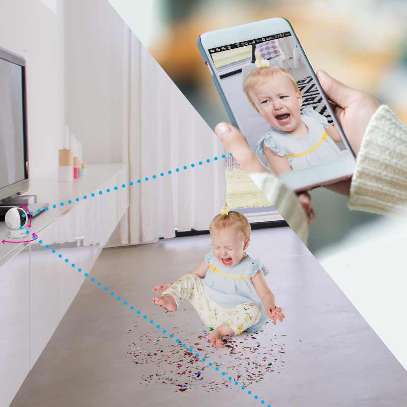 EZVIZ C6C FHD Dôme Caméra de sécurité IP Intérieure 1920 x 1080 pixels Au plafond/à poser
