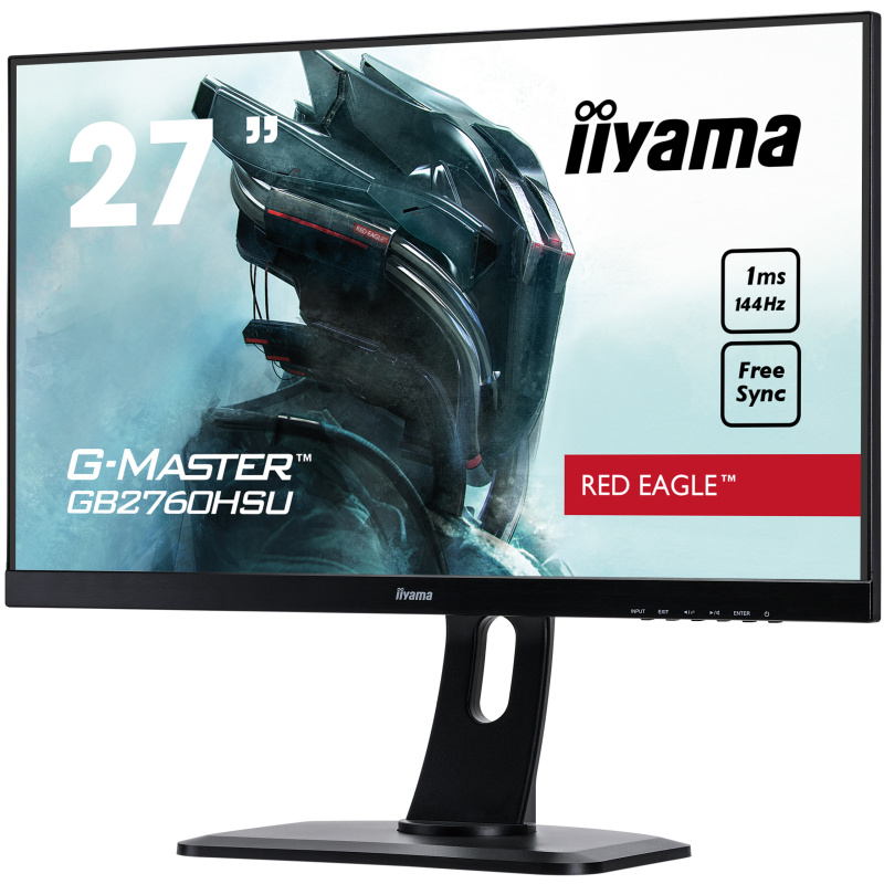 iiyama G-MASTER GB2760HSU-B1 écran plat de PC 68,6 cm (27") 1920 x 1080 pixels Full HD LED Noir