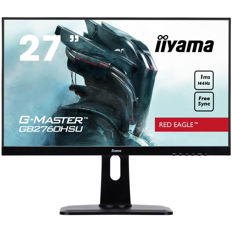 iiyama G-MASTER GB2760HSU-B1 écran plat de PC 68,6 cm (27") 1920 x 1080 pixels Full HD LED Noir