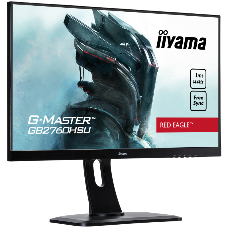 iiyama G-MASTER GB2760HSU-B1 écran plat de PC 68,6 cm (27") 1920 x 1080 pixels Full HD LED Noir
