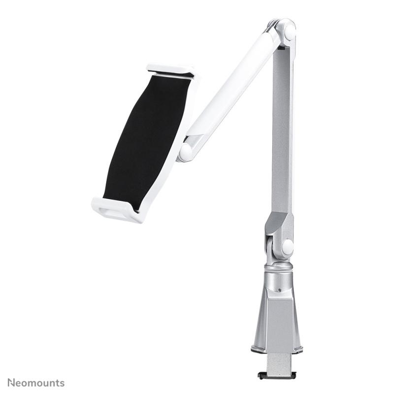 Neomounts TABLET-D100SILVER Porte-tablette à pince pour bureau 4.7-12.9" - universel - orientable