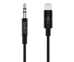 Belkin AV10172BT03-BLK câble audio 0,9 m 3,5mm Noir