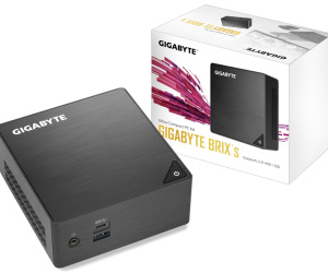 Gigabyte GB-BLPD-5005 barebone PC/ poste de travail Noir BGA 1090 J5005 1,5 GHz