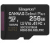 Kingston Technology 256GB microSDXC Canvas Select Plus Gen3 150MB/s A1 (Adaptateur SD inclus)