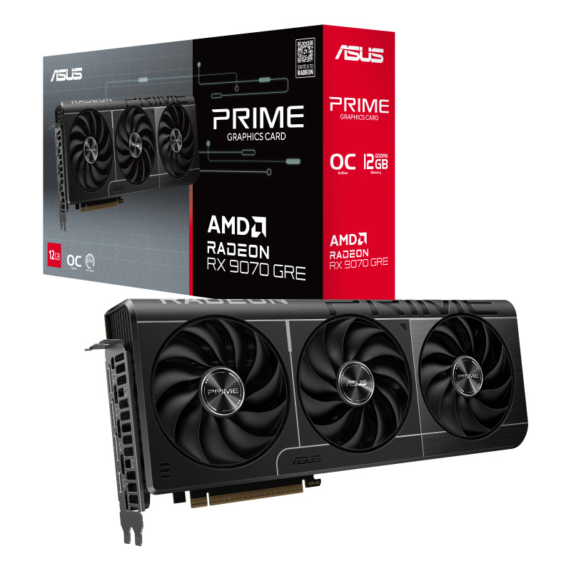 ASUS Prime -RX9070GRE-O12G AMD Radeon RX 9070 GRE 12 Go GDDR6