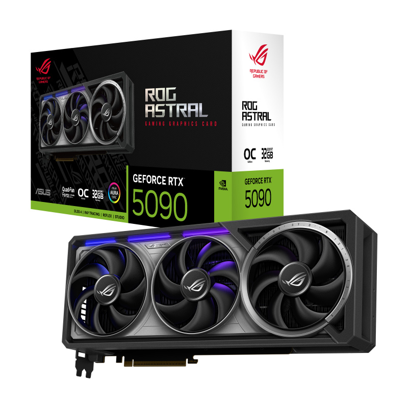 ASUS ROG Astral - -RTX5090-O32G-GAMING NVIDIA GeForce RTX 5090 32 Go GDDR7