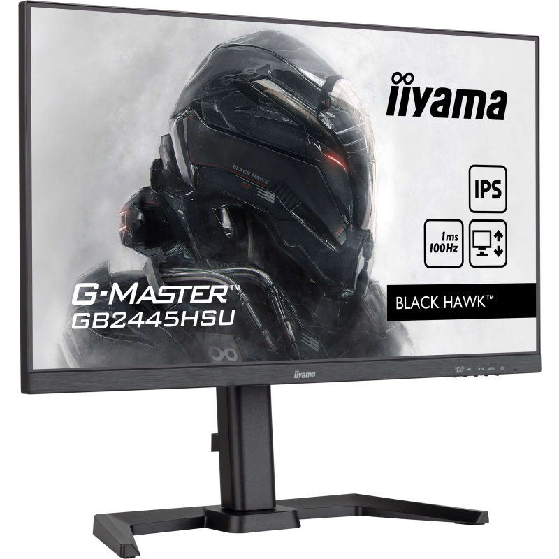iiyama G-MASTER GB2445HSU-B2 écran plat de PC 58,4 cm (23") 1920 x 1080 pixels Full HD LED Noir