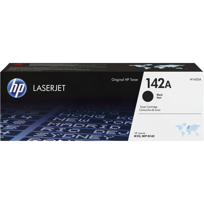 HP Cartouche de toner noir LaserJet authentique 142A