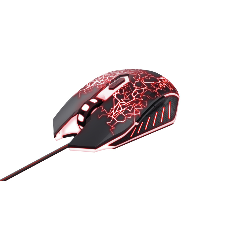 Trust GXT 783X souris Gaming Ambidextre USB Type-A Optique 4000 DPI