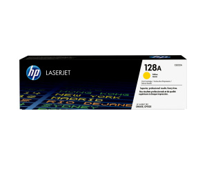 HP 128A toner LaserJet jaune authentique
