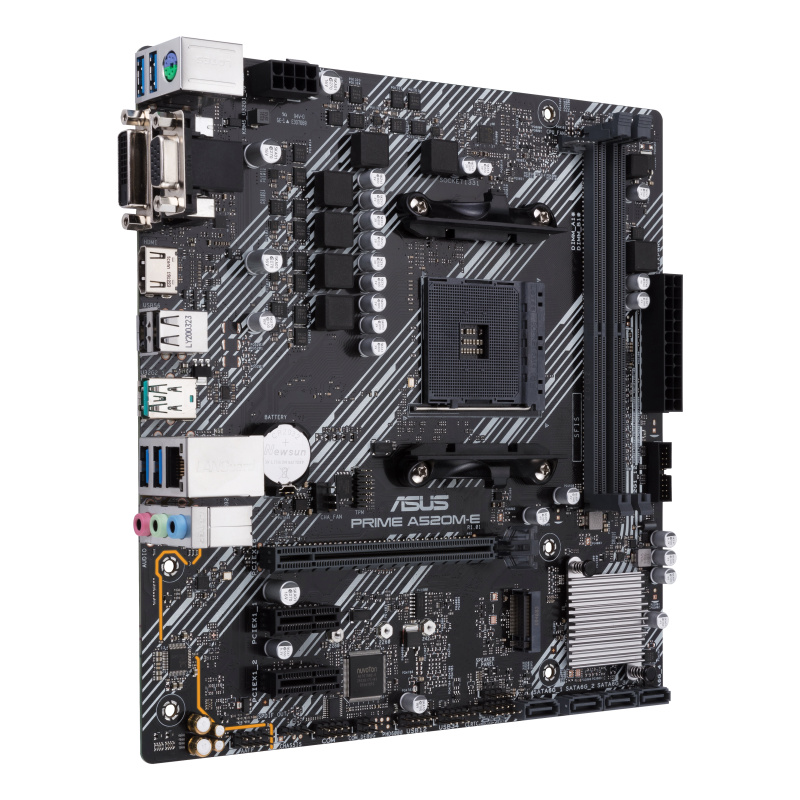 ASUS PRIME A520M-E AMD A520 Emplacement AM4 micro ATX