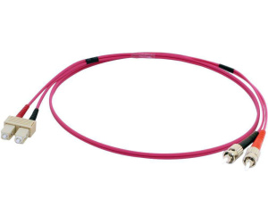 Microconnect FIB122002-4 câble InfiniBand et à fibres optiques 2 m ST SC Violet