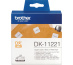 Brother DK-11221 - Rouleau d'étiquettes original – Noir sur blanc, 23 x 23 mm