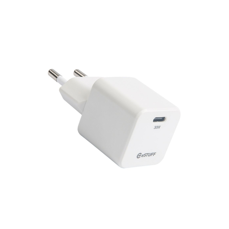 eSTUFF ES637027 chargeur d'appareils mobiles Smartphone Blanc Secteur Charge rapide Intérieure
