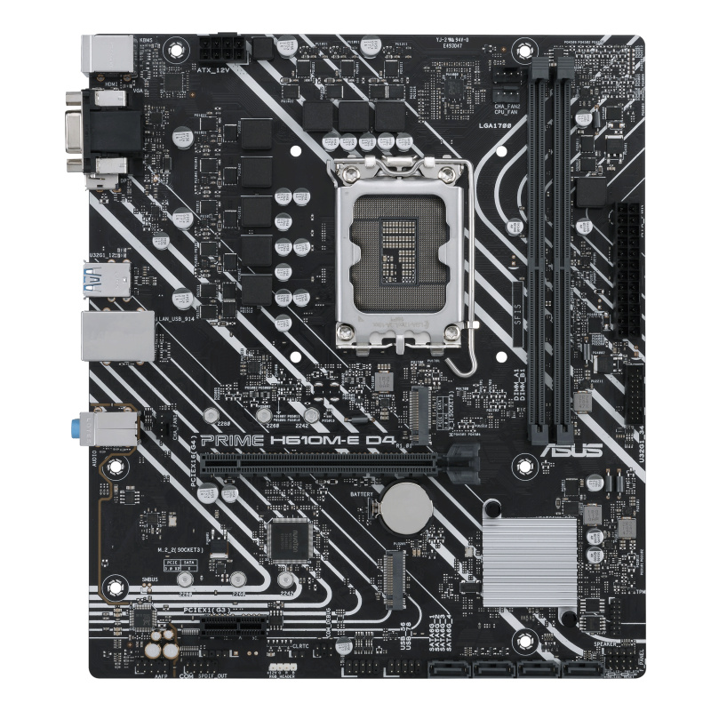 ASUS PRIME H610M-E D4 Intel H610 LGA 1700 micro ATX