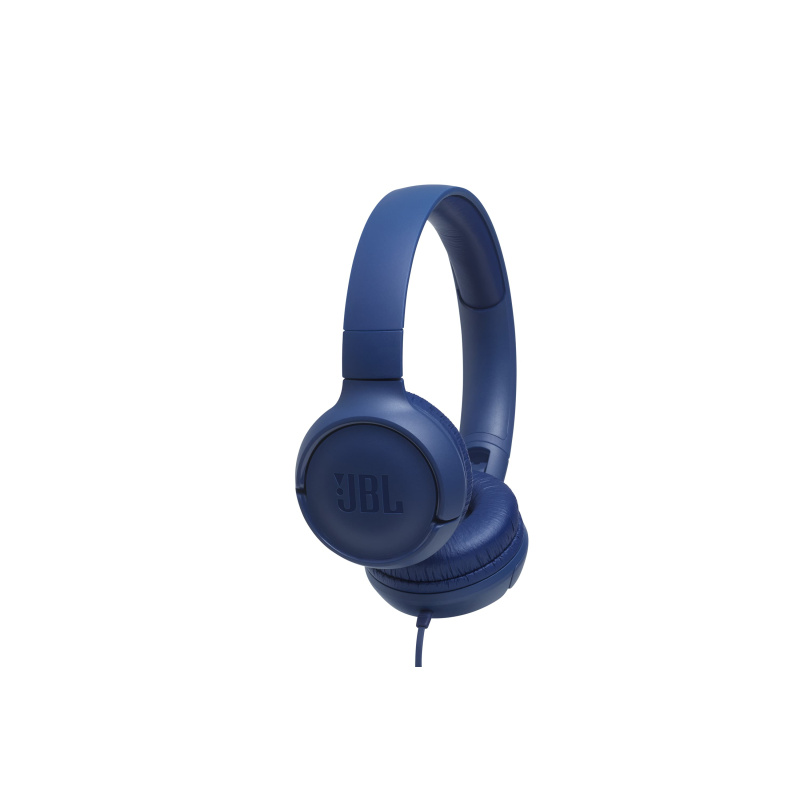 JBL Tune 500 Casque Avec fil Arceau Appels/Musique Bleu