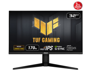 ASUS TUF Gaming VG32AQL1A écran plat de PC 80 cm (31.5") 2560 x 1440 pixels Wide Quad HD LED Noir