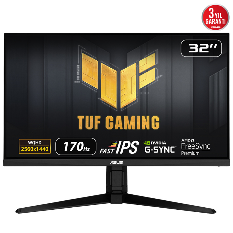 ASUS TUF Gaming VG32AQL1A écran plat de PC 80 cm (31.5") 2560 x 1440 pixels Wide Quad HD LED Noir