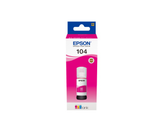 Epson 104 EcoTank Magenta ink bottle