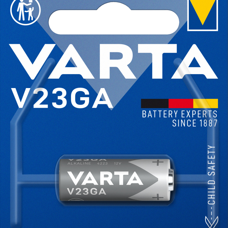 Varta 04223 Batterie à usage unique A23 Alcaline