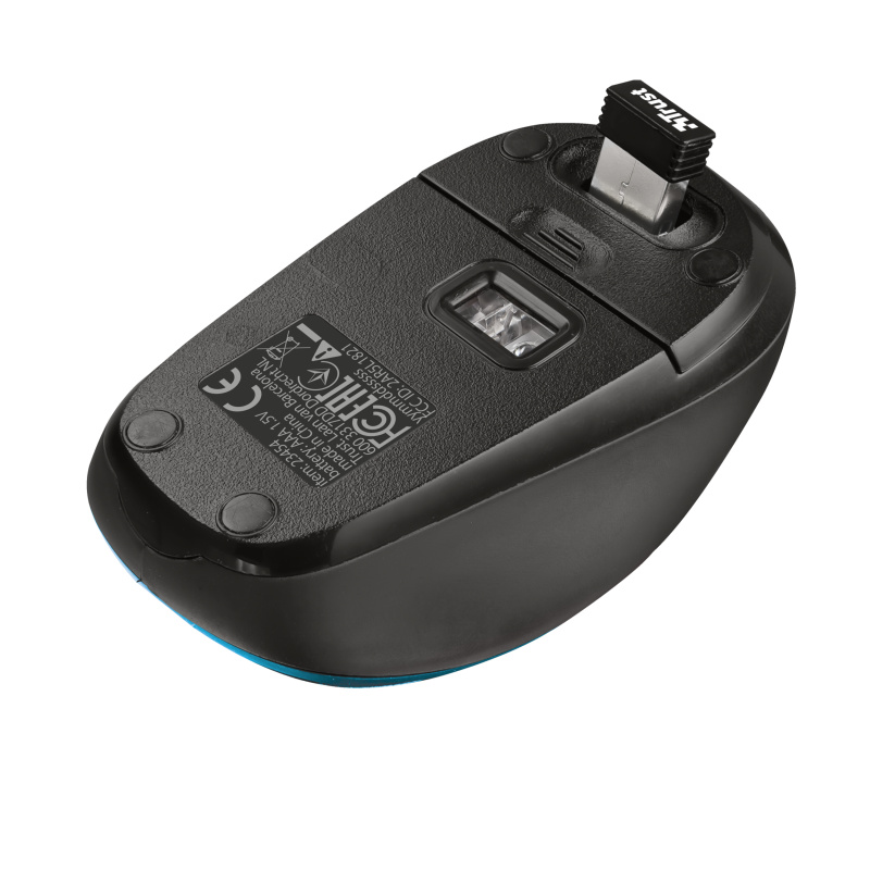 Trust 23452 sacoche d'ordinateurs portables 39,6 cm (15.6") Housse Noir, Bleu