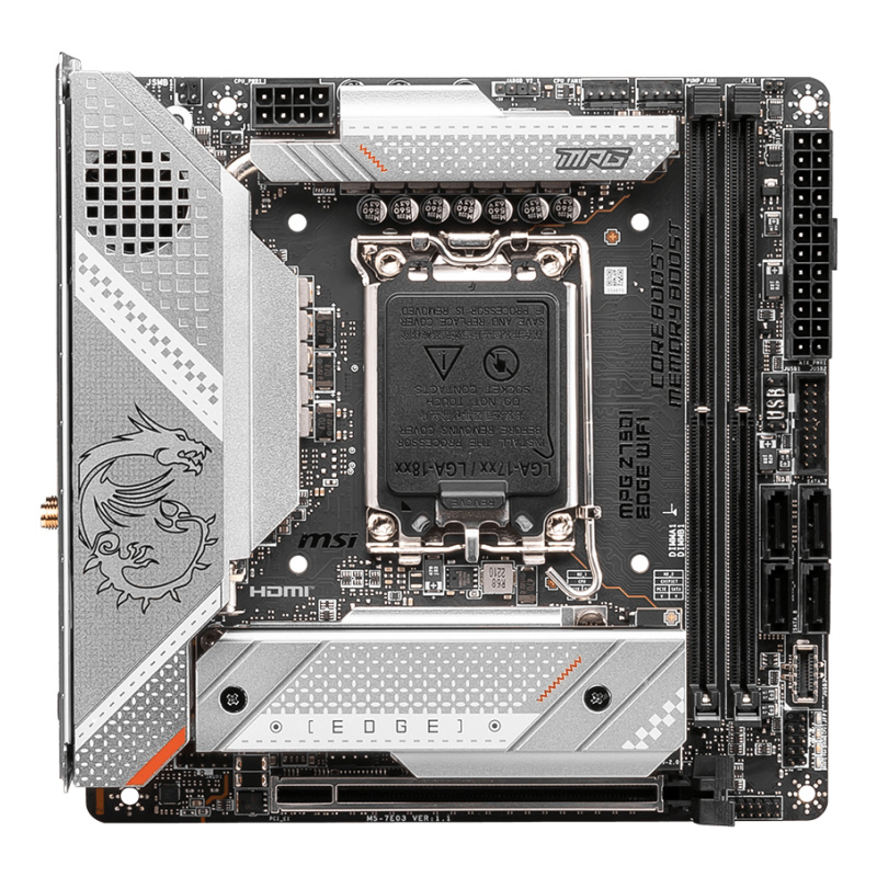 MSI MPG Z790I EDGE WIFI carte mère Intel Z790 LGA 1700 mini ITX