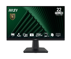 MSI Pro MP225V écran plat de PC 54,5 cm (21.4") 1920 x 1080 pixels Full HD LCD Noir
