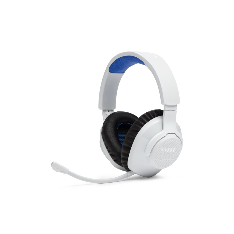 JBL Quantum 360P Casque Sans fil Arceau Jouer USB Type-C Bluetooth Bleu, Blanc