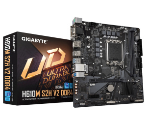 Gigabyte H610M S2H V2 DDR4 carte mère Intel H610 Express LGA 1700 micro ATX