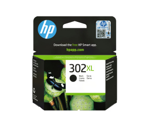 HP 302XL Cartouche d’encre noire grande capacité authentique
