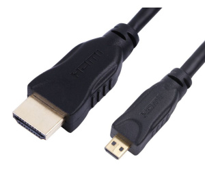 Microconnect HDM19191V2.0D câble HDMI 1 m HDMI Type D (Micro) HDMI Type A (Standard) Noir