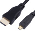 Microconnect HDM19191V2.0D câble HDMI 1 m HDMI Type D (Micro) HDMI Type A (Standard) Noir