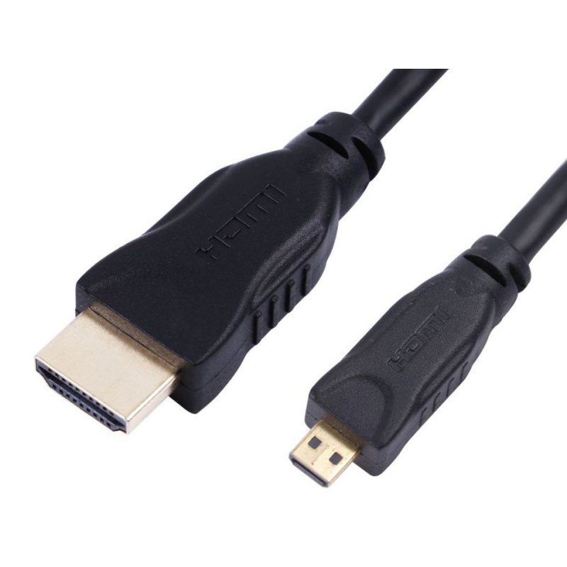 Microconnect HDM19191V2.0D câble HDMI 1 m HDMI Type D (Micro) HDMI Type A (Standard) Noir