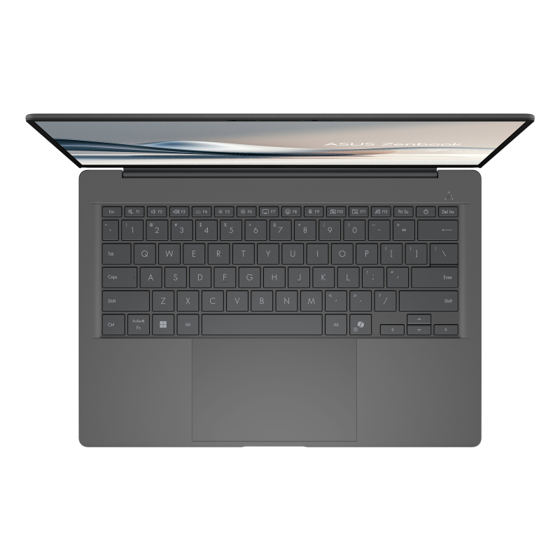 ASUS Zenbook A14 UX3407QA-QD343X Qualcomm Snapdragon X1-26-100 Ordinateur portable 35,6 cm (14") WUXGA 32 Go LPDDR5x-SDRAM 1 To SSD Wi-Fi 6E (802.11ax) Windows 11 Pro Gris