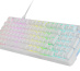 Mars Gaming MKPROWYFR clavier USB AZERTY Français Blanc