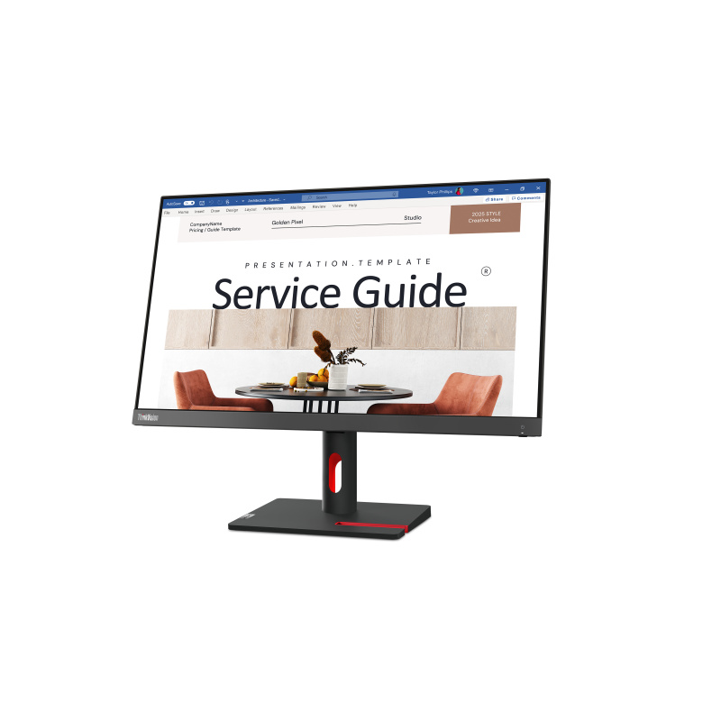 Lenovo ThinkVision S24i-30 écran plat de PC 60,5 cm (23.8") 1920 x 1080 pixels Full HD LED Noir