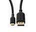 Microconnect MC-USBCDP2 câble vidéo et adaptateur 2 m USB Type-C DisplayPort Noir