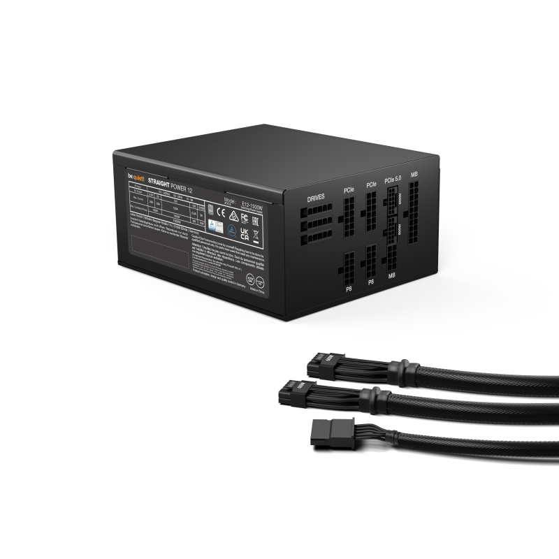be quiet! Straight Power 12 1500 W | Alimentation ATX 3.0, 80 Plus Platinium