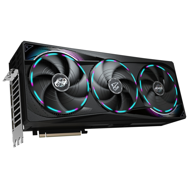 GIGABYTE AORUS GeForce RTX 5090 MASTER 32G Carte Graphique - 32 Go GDDR7, 512 bits, PCI-E 5.0, 2655MHz Fréquence du Cœur, 3 x DP 2.1a, 1 x HDMI 2.1b, GV-N5090AORUS M-32GD
