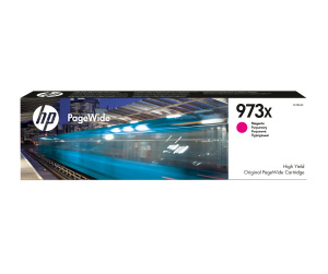 HP 973X cartouche PageWide Magenta grande capacité authentique