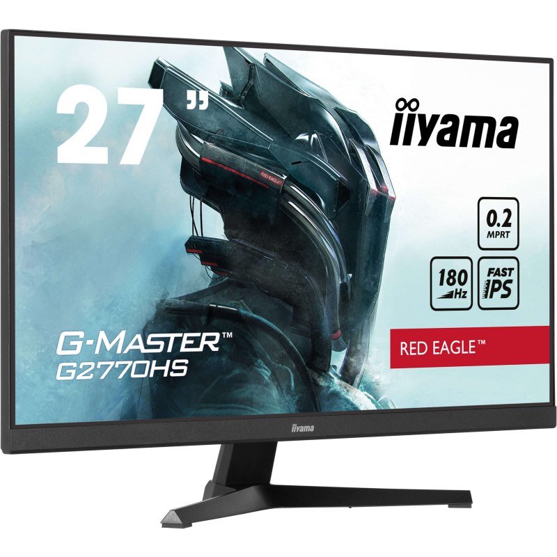iiyama G-MASTER G2770HS-B1 écran plat de PC 68,6 cm (27") 1920 x 1080 pixels Full HD LCD Noir