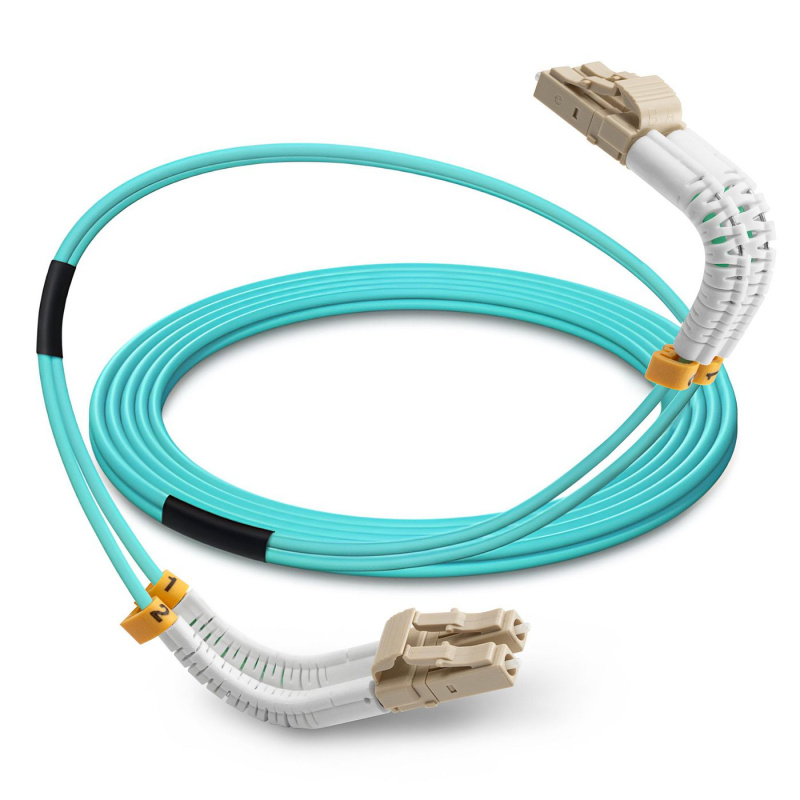 Lanview LVO231205-FLEX câble InfiniBand et à fibres optiques 5 m LC LC/LC Couleur aqua