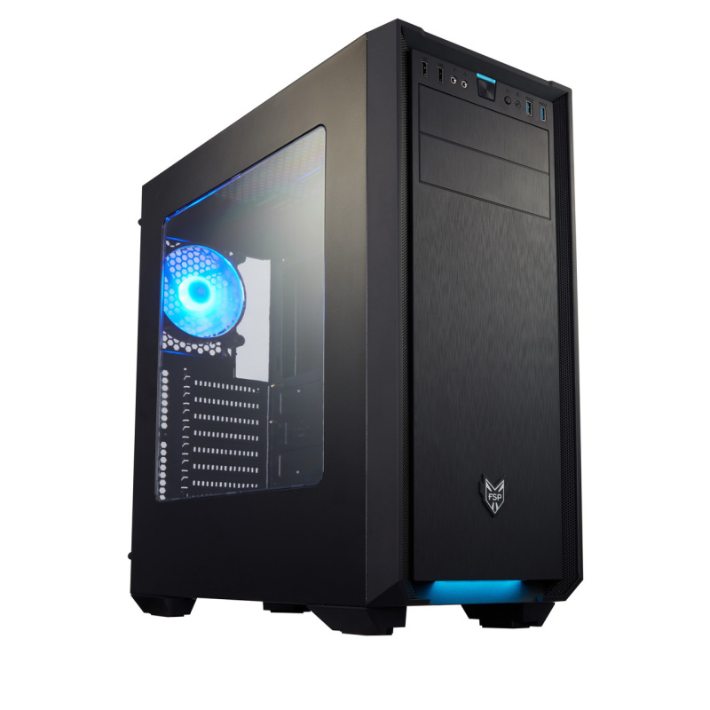 FSP CMT330 Midi Tower Noir