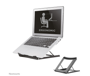 Neomounts NSLS075BLACK Support pour ordinateur portable 10-16" - pliable - compact - universel