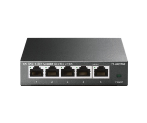 TP-Link TL-SG105S Non-géré Gigabit Ethernet (10/100/1000) Noir