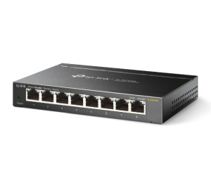 TP-Link TL-SG108S Non-géré Gigabit Ethernet (10/100/1000) Noir